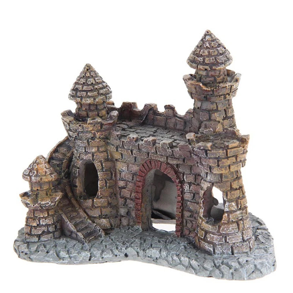 Castle Landscape Ornament for Aquarium Fish Tank