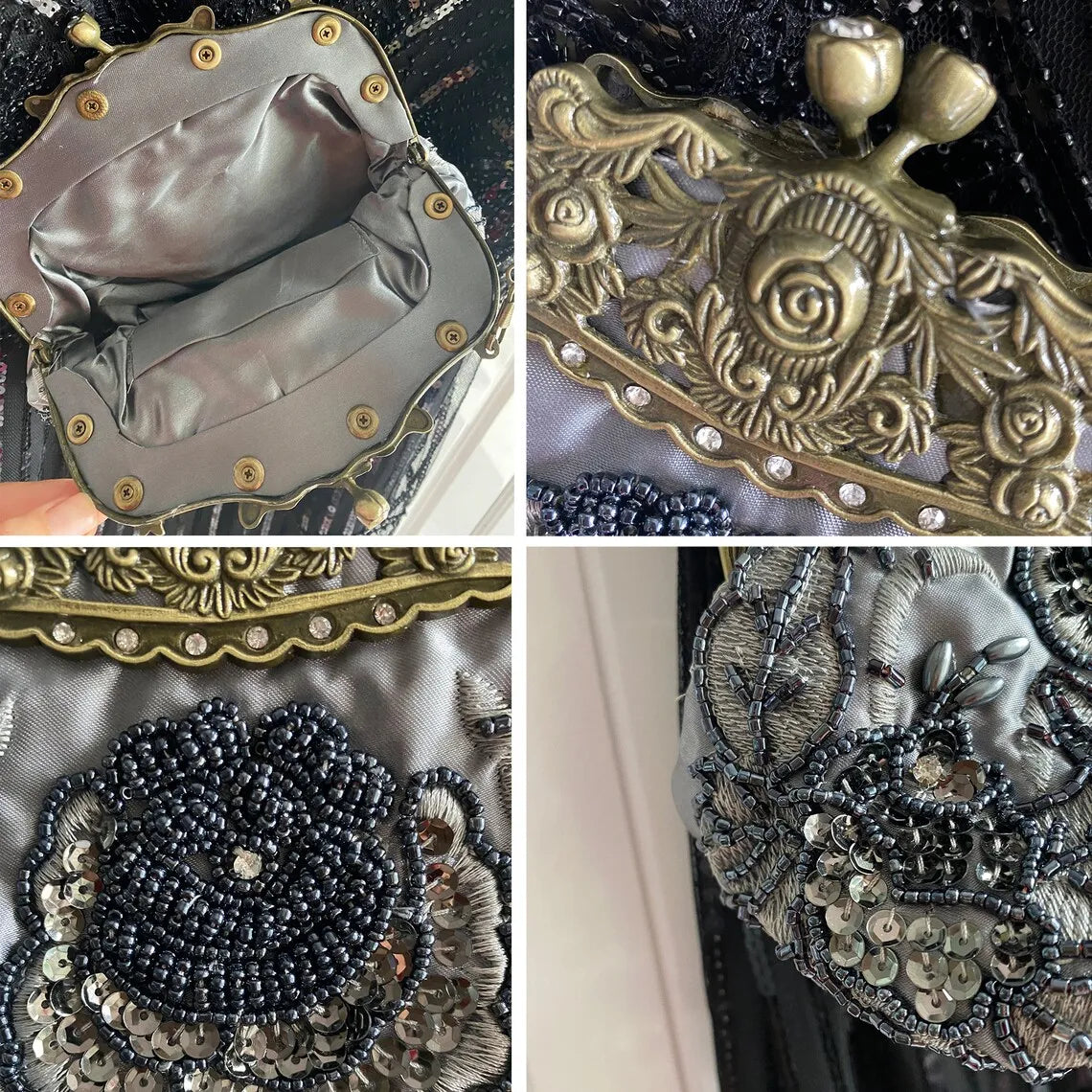 Lost in Vintage Evening Handbag