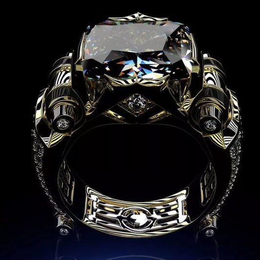 Luxury Mens Jewellery Rings for Men Gothic Stainless Steel