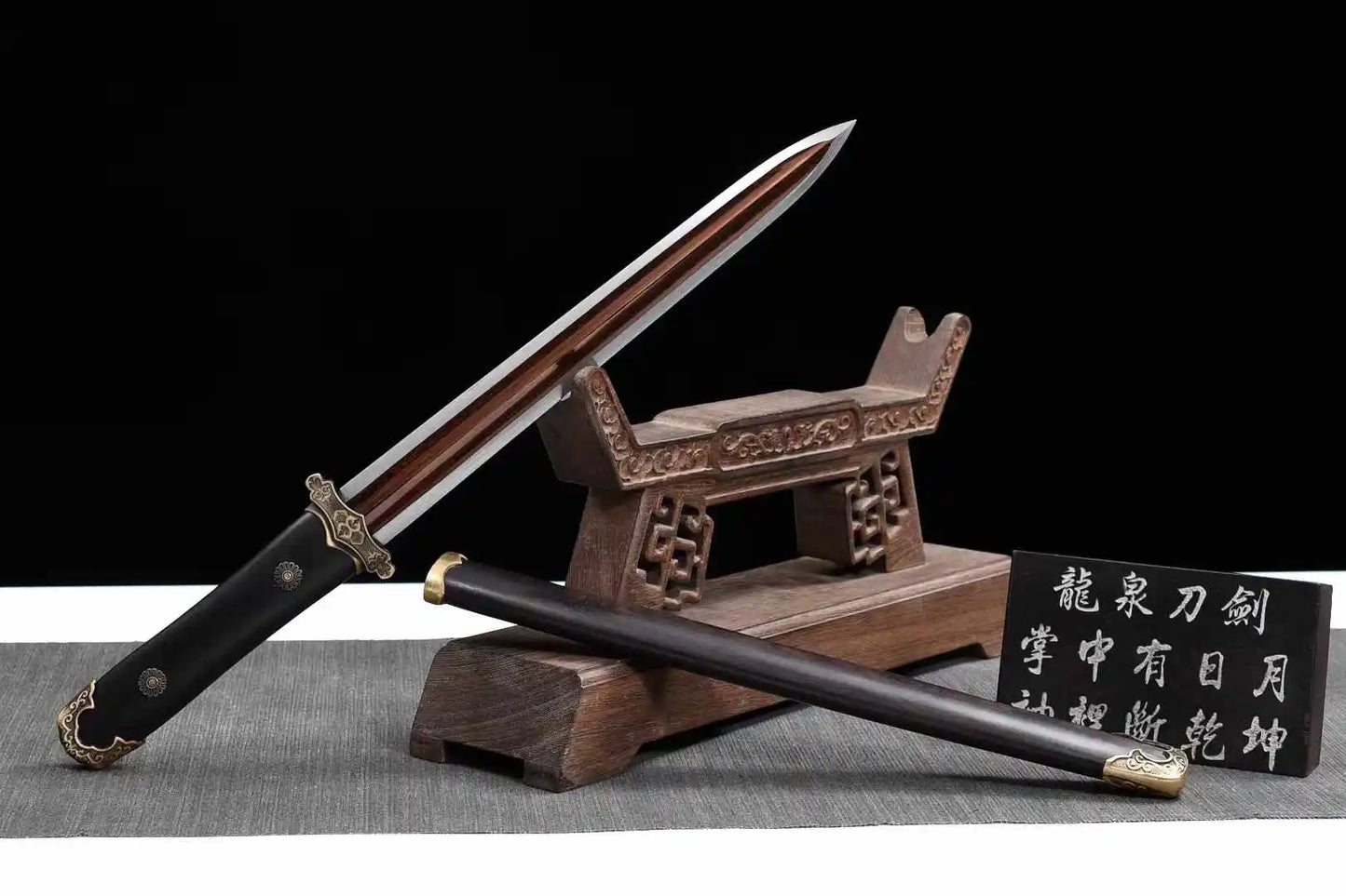 Xianhua Li Kungfu Dagger: Refined 608 Steel Blade