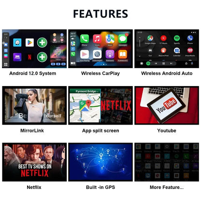 Smart Ai Box: Android 13 Wireless CarPlay Adapter