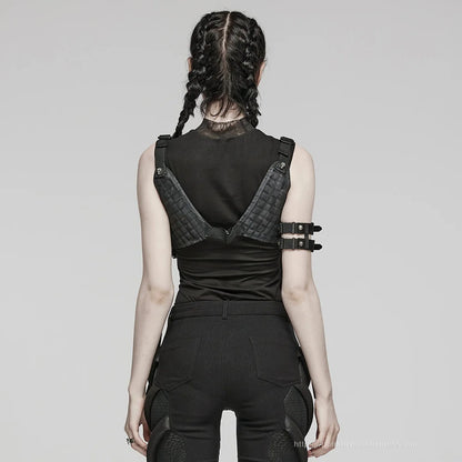 Edgy Detachable Punk Harness Mini Bags