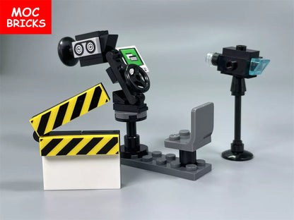 Director Video Tool Clapperboard Building Blocks Assembled Toys