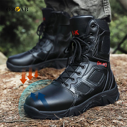 Steel Toe Safety Shoes High Quality Leather