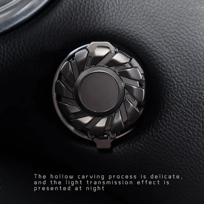 Metal Ignition Button Cover - One Click Start