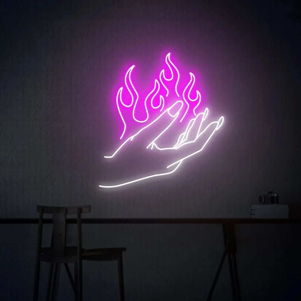 Customizable Neon Glow Sign Maker