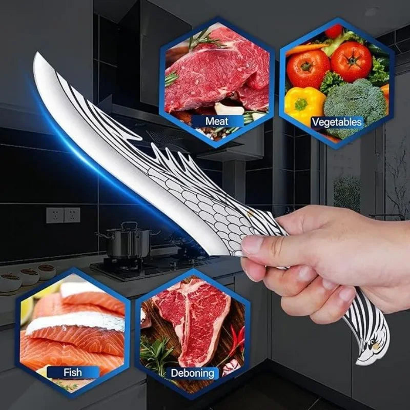 Eagle Edge Viking Chef Knife: Craft & Strength Unite