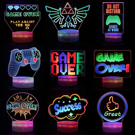 3D Three-color Dynamic Visual Led Game