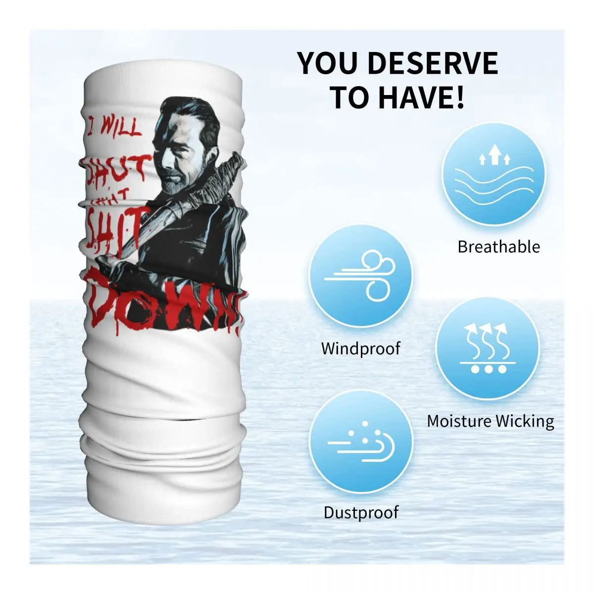 Negan's Zombie Gaiter: Winter Horror Gear