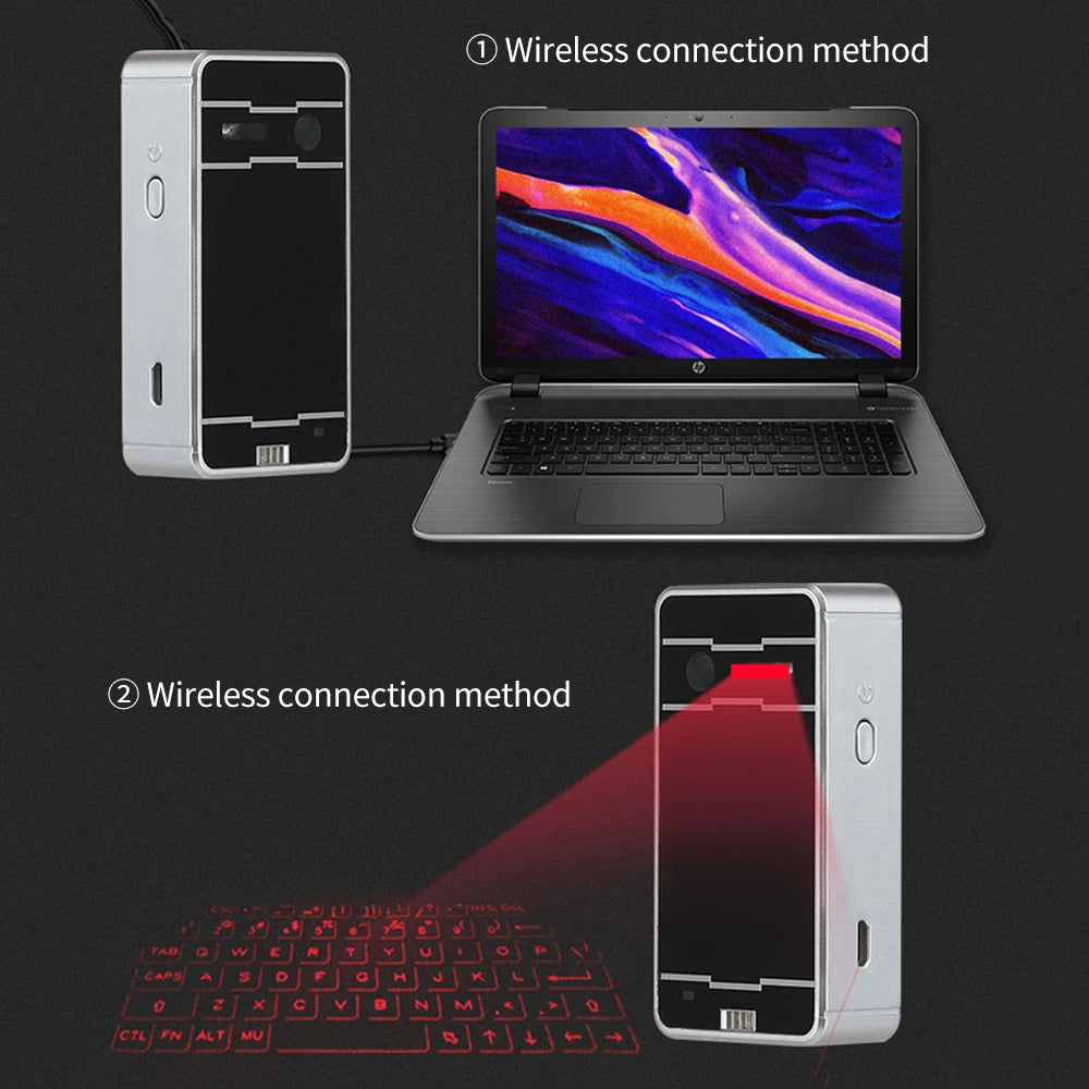 LaserType: Portable Bluetooth Projection Keyboard