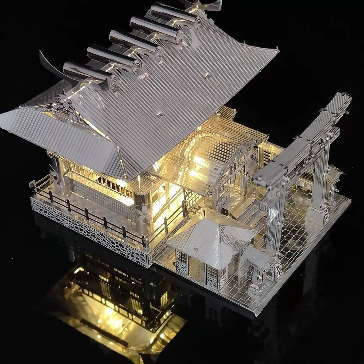 Japan Shrine Building Kits Laser Cut Jigsaw