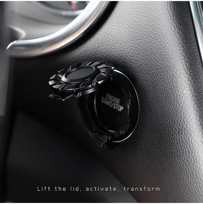 Metal Ignition Button Cover - One Click Start