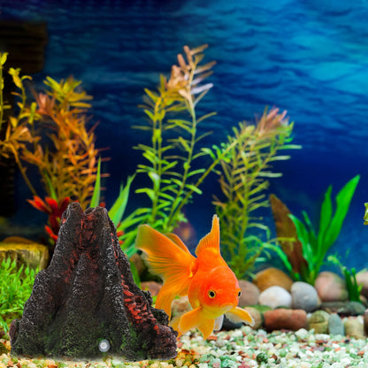 Aquarium Air Bubbling Volcanic Stone Decorations