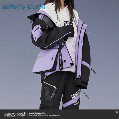 MiHoYo Official Honkai Impact 3rd Cosplay Rita Rossweisse Doujin Fallen Rosemary Theme Couple Thickening Hoodies Birthday Gifts