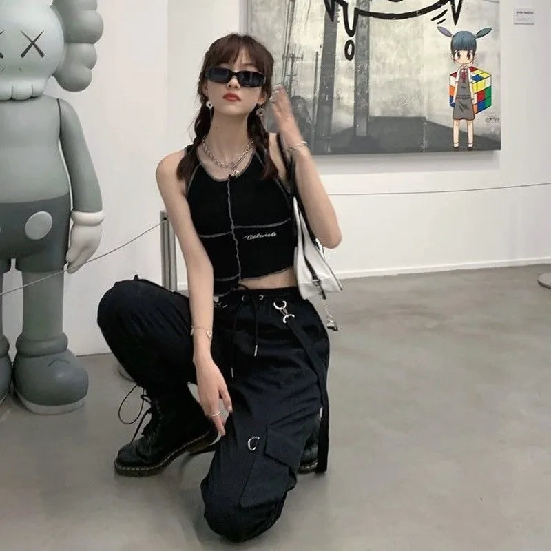 Jogging Cargo Pants Women Streetwear