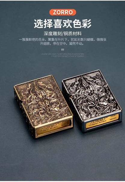 ZORRO Lux Fox Armor Kerosene Lighter Sculpture