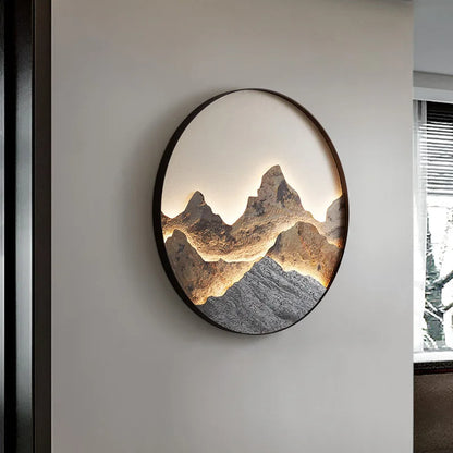 Modern luxury mural lamp