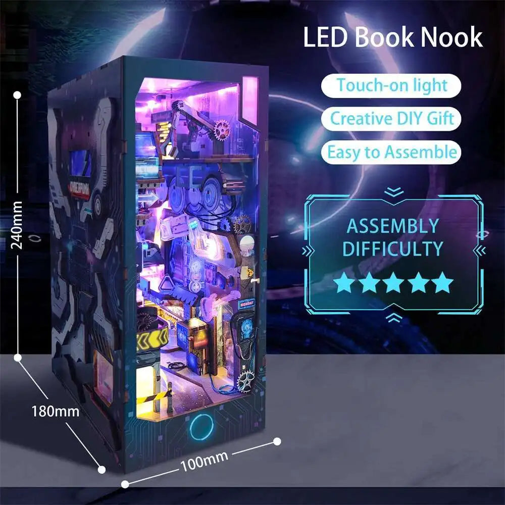 Cyberpunk Endless Dimensions Book Nook