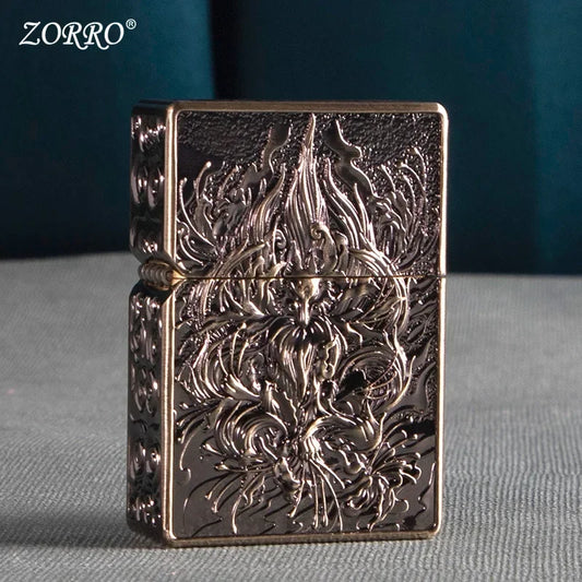 ZORRO Lux Fox Armor Kerosene Lighter Sculpture