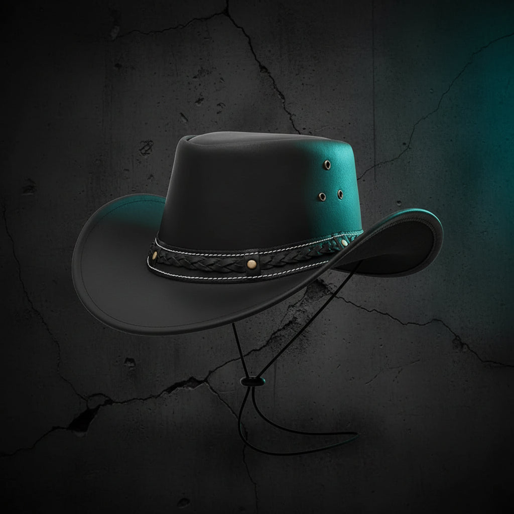 Western Cowboy Hat — Wide Brim · Australian Style