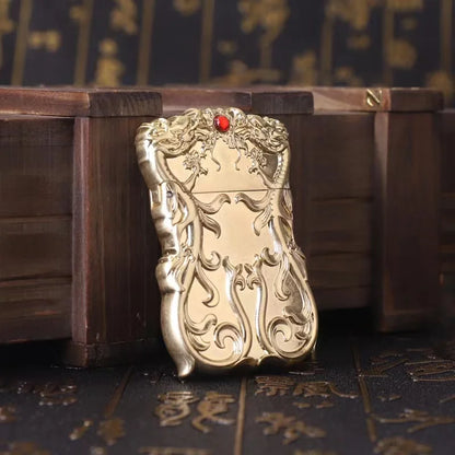 Dragon Fire Kerosene Lighter - Retro Windproof Style