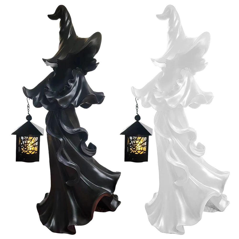 Ghost with Lantern Resin Faceless Ghost or Home Indoor/Outdoor