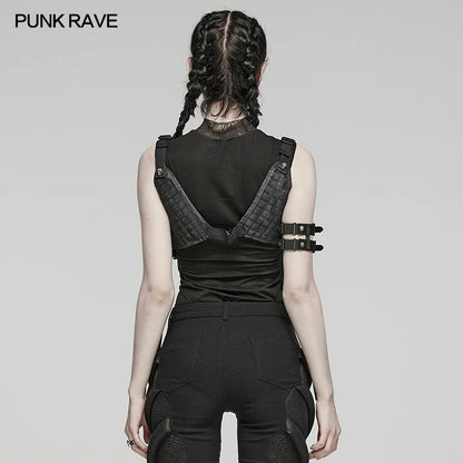 Edgy Detachable Punk Harness Mini Bags