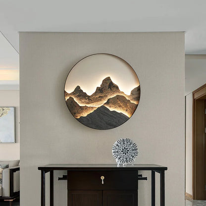 Modern luxury mural lamp