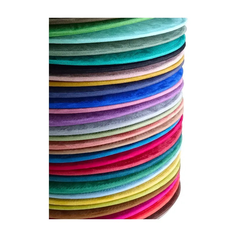 Wide Brim Suede Fedora — 36 Colors