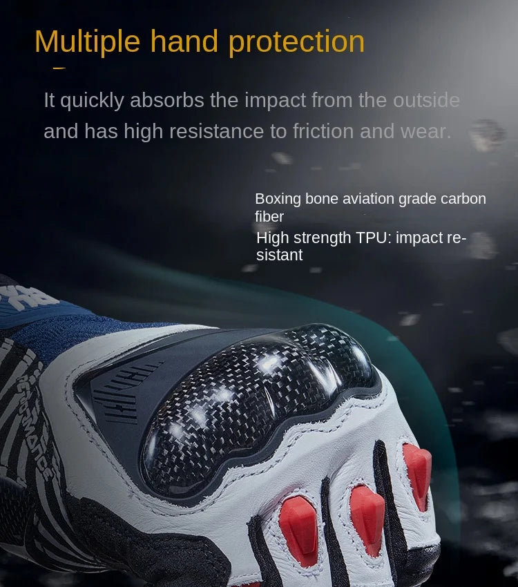 DUHAN W2 All-Weather Motorcycle Gloves Unisex