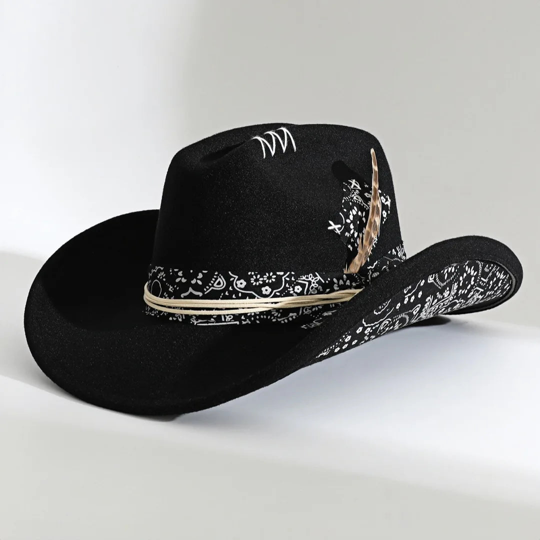 Handmade Suede Fedora Hat — Vintage Jazz