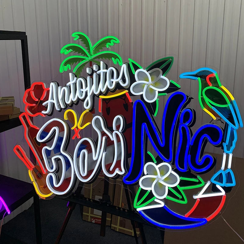 Neon Sign Artwork Acrylic Heart Led Light