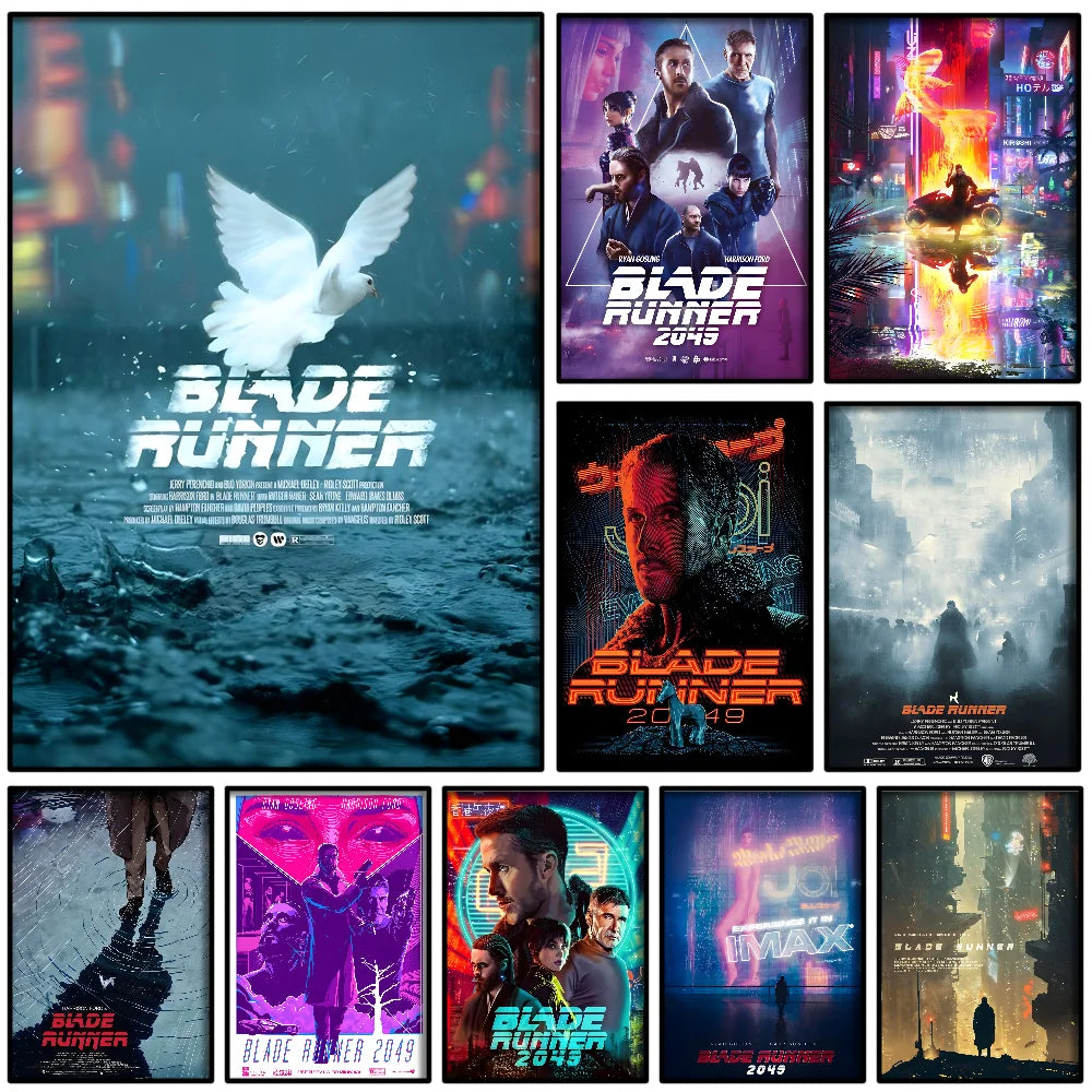 Blade Runner 2049 Poster Self-adhesive Art Waterproof