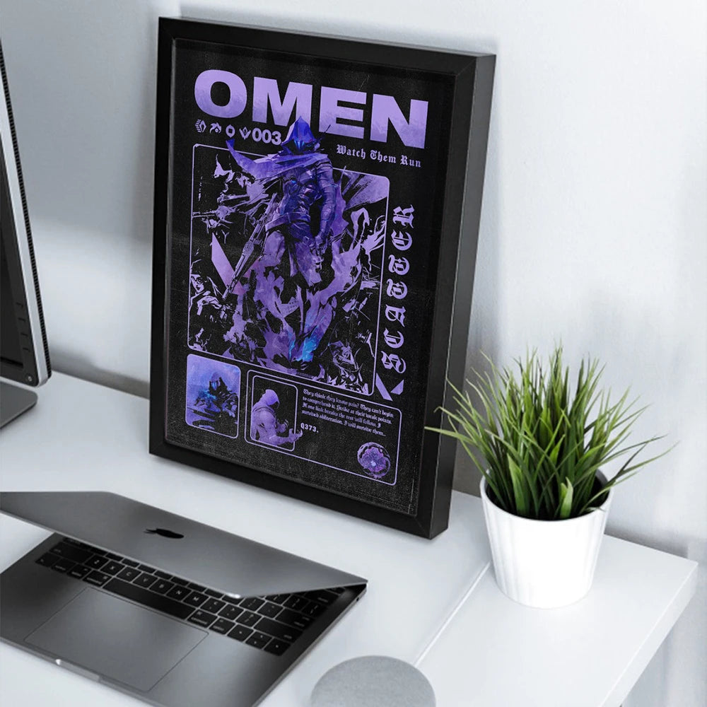 Omen Canvas Print Painting Mural Posters