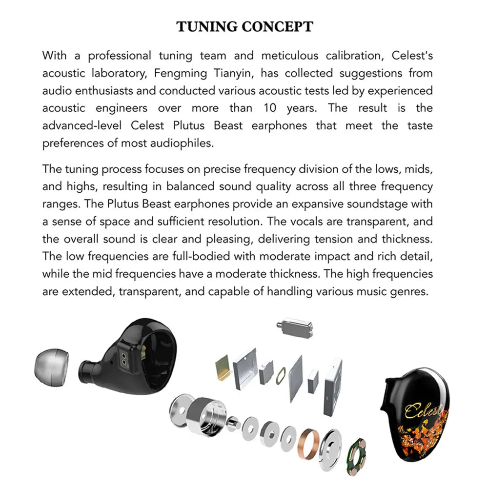 Celest Plutus Beast Earphone