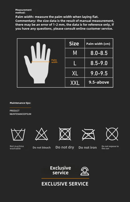 Winter Windproof Touchscreen Motorcycle Gloves