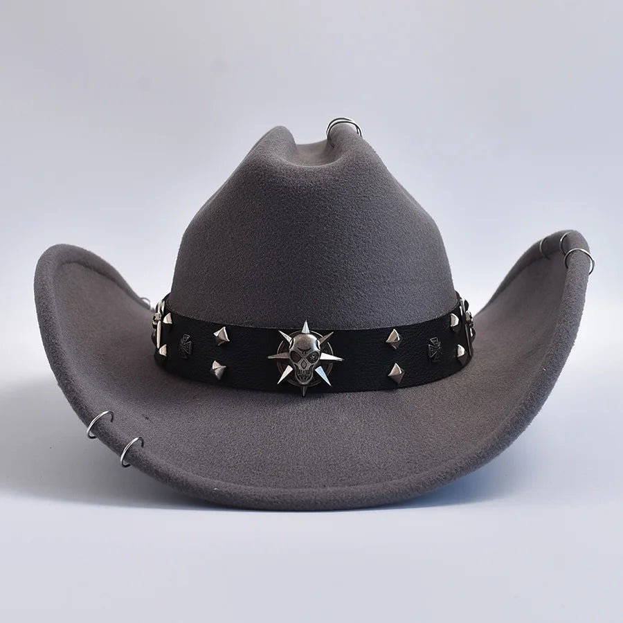 Roll Brim Cowboy Hat — 9 Colors