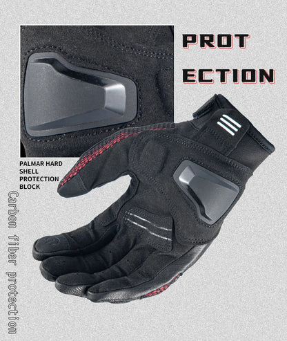 Star Field Knight Carbon Fiber Summer Bike Gloves