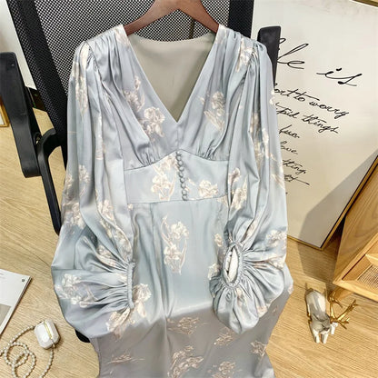 Elegant Mermaid Vintage Dress for Women