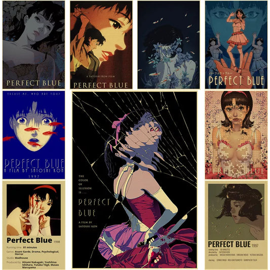 Anime Movie Perfect Blue Posters