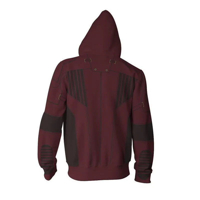 Cosplay Hoodie 3D Print Costume Peter Jason