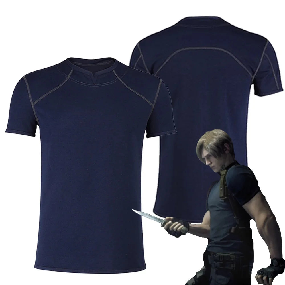 Leon S. Kennedy Cosplay T-Shirt — Resident Evil