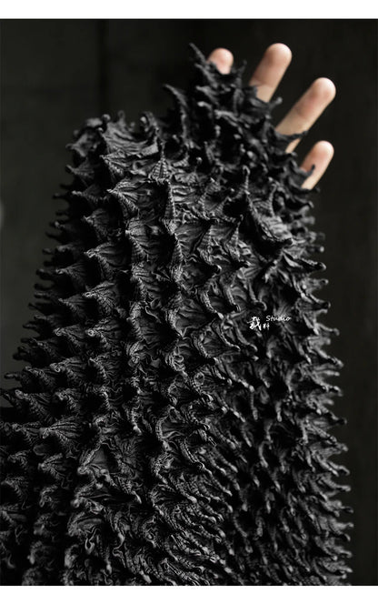 Hedgehog Elegance: 3D Handmade Designer Fabric Bag