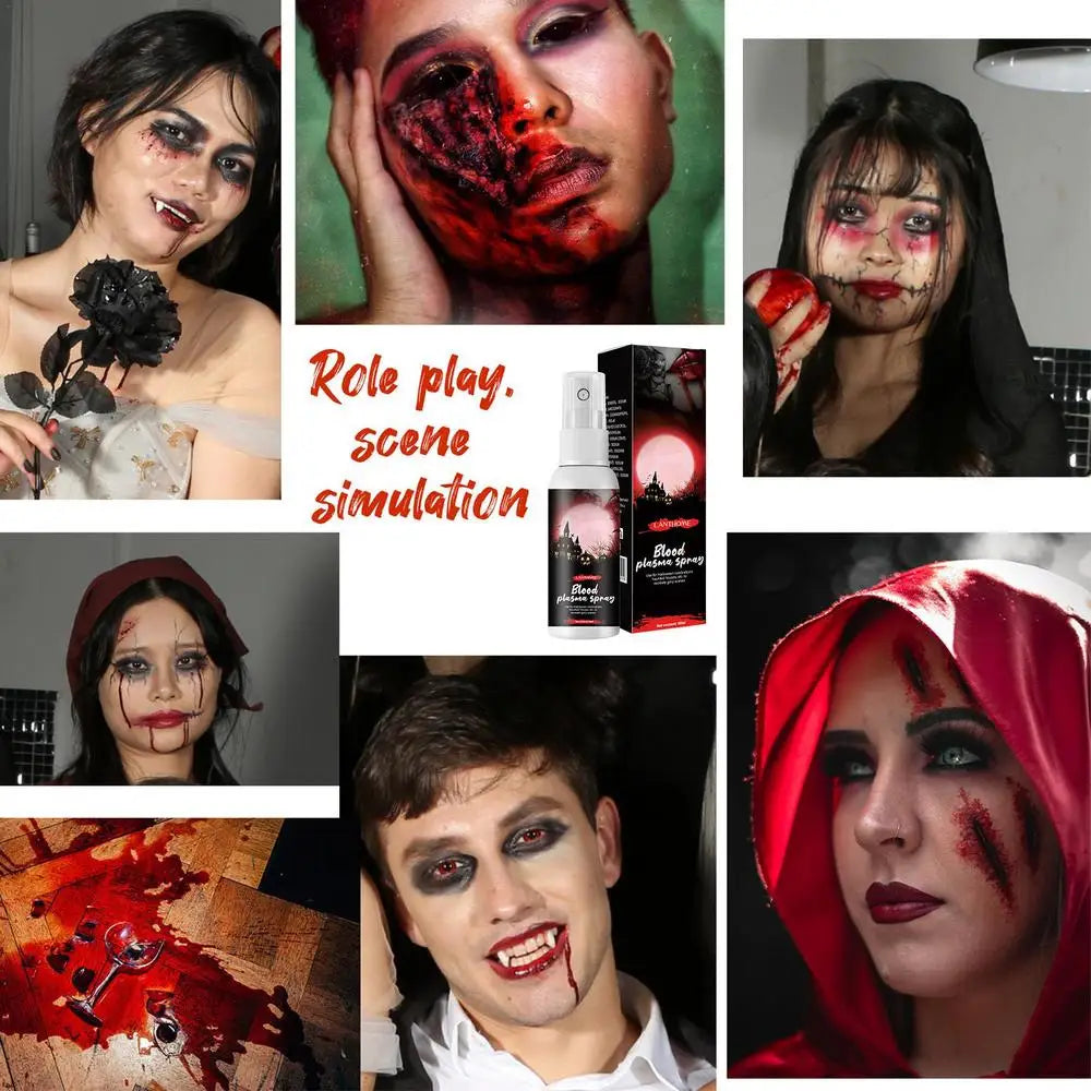 Creepy Costume Blood Spray