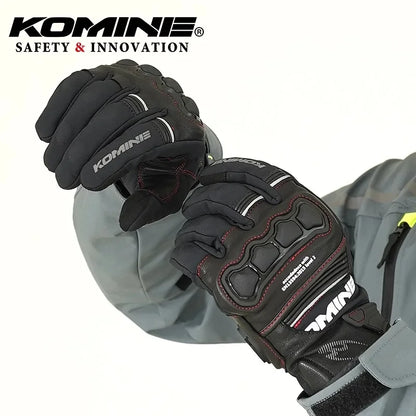 Komine GK-856 Sheepskin CE2 Motorcycle Gloves
