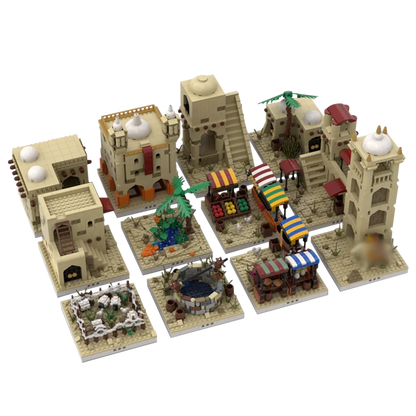 Building Blocks MOC Mos Space War Tatooine Eisley Cantina