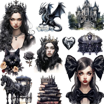 The Dark Queen Stickers Crafts And Scrapbooking stickers