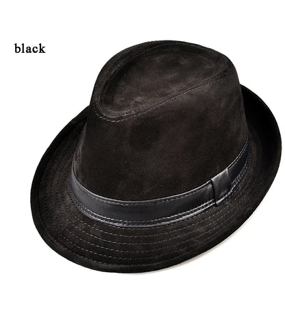 Genuine Leather Top Hats for  Men & Women