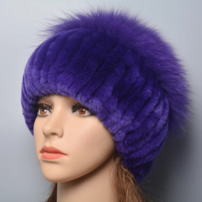 Russia Lady Winter Real Fur Hat