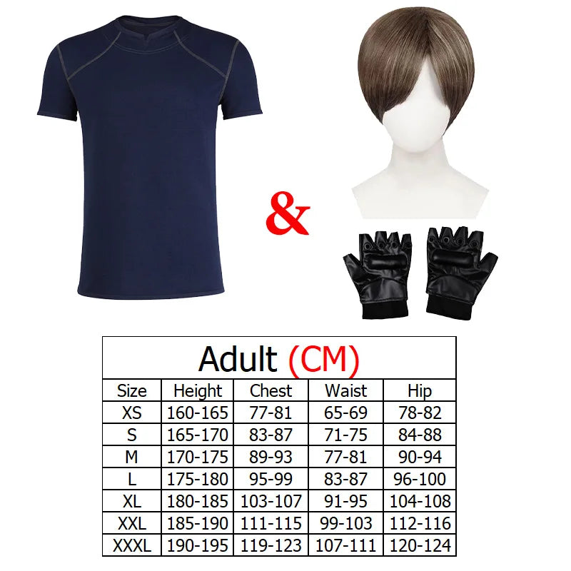 Leon S. Kennedy Cosplay T-Shirt — Resident Evil
